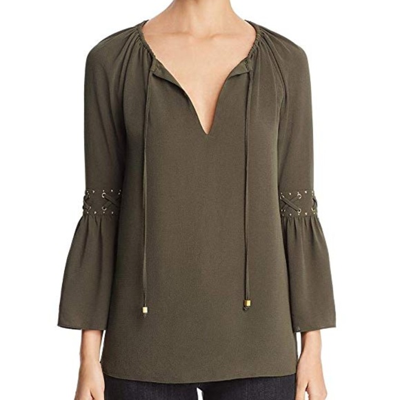 Michael Michael Kors Women's Embellished Bell-Slee - Picture 1 of 2